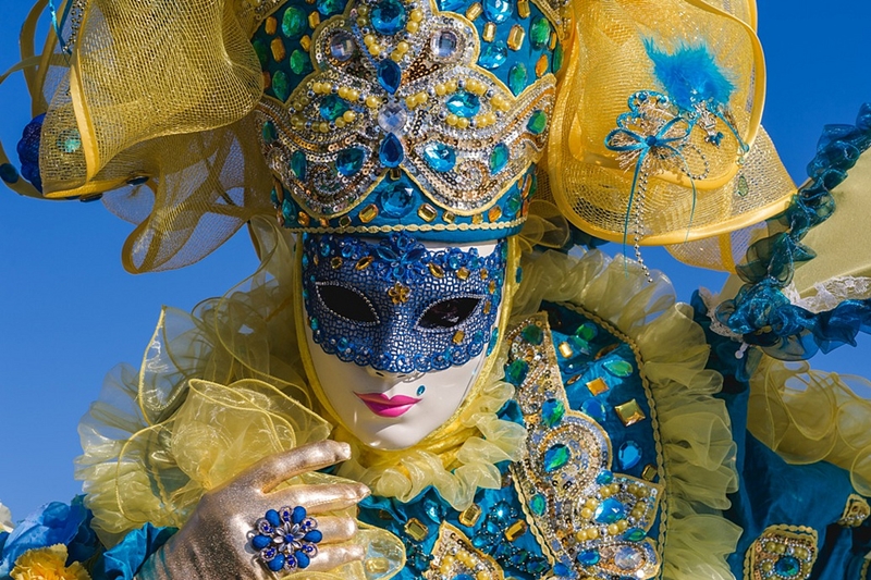 Venice carnival photo exhibition