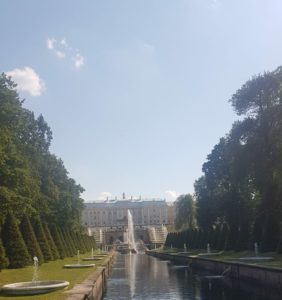 Peterhof fountains